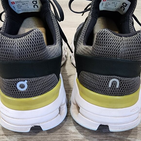 On Cloudswift Magnet Black Citron Yellow Trainers Running Shoes Men\'s 9.5 main image 8
